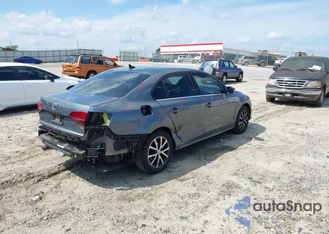 2018 Volkswagen Jetta 1.4T Se/1.4T Wolfsburg Edition from USA, damaged, VIN 3VWDB7AJ1JM243775